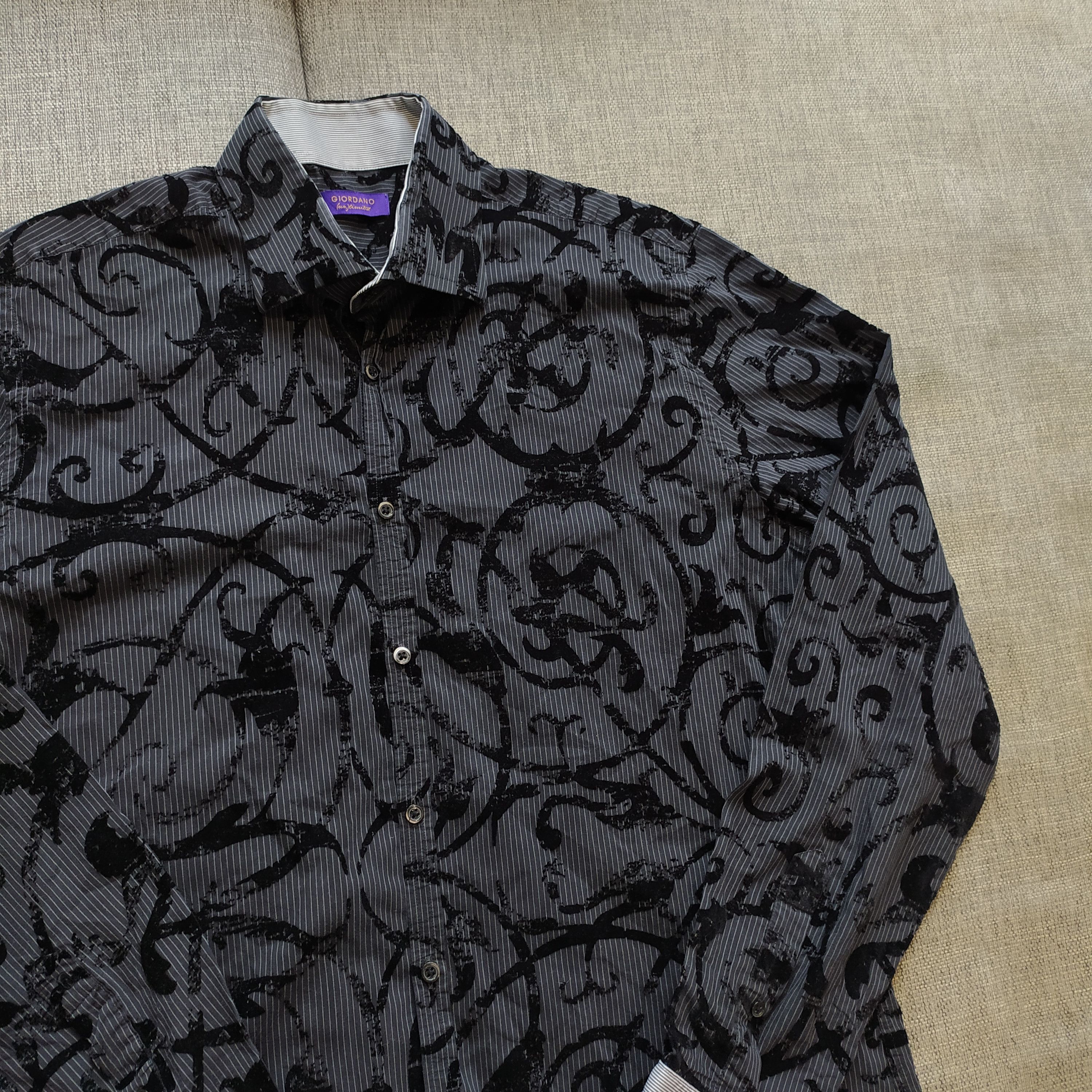 Other Vintage Y2K Japanese Mexican style Striped Camp Art Shirt Size US M / EU 48-50 / 2 - 3 Thumbnail