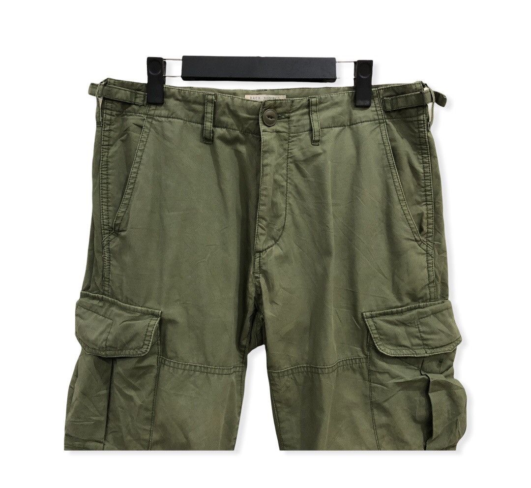 Japanese Brand Japanese Brand Back Number Cropped Cargo Pant Size US 31 - 3 Thumbnail