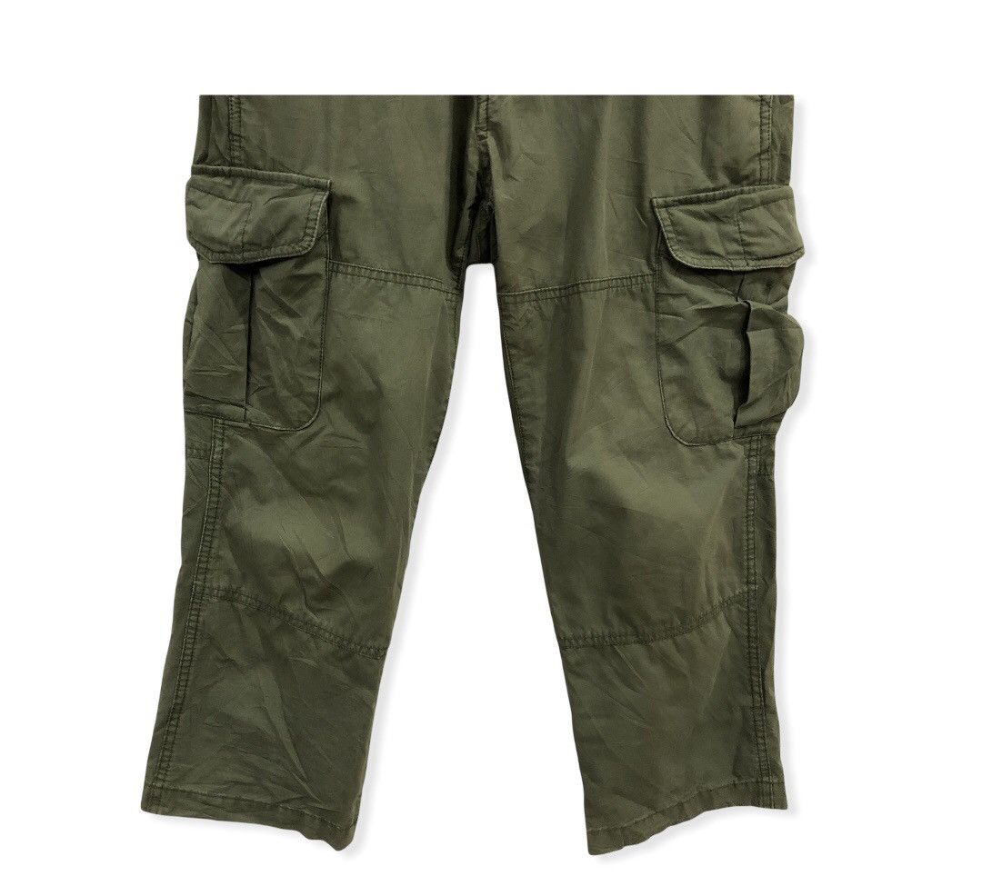 Japanese Brand Japanese Brand Back Number Cropped Cargo Pant Size US 31 - 4 Thumbnail