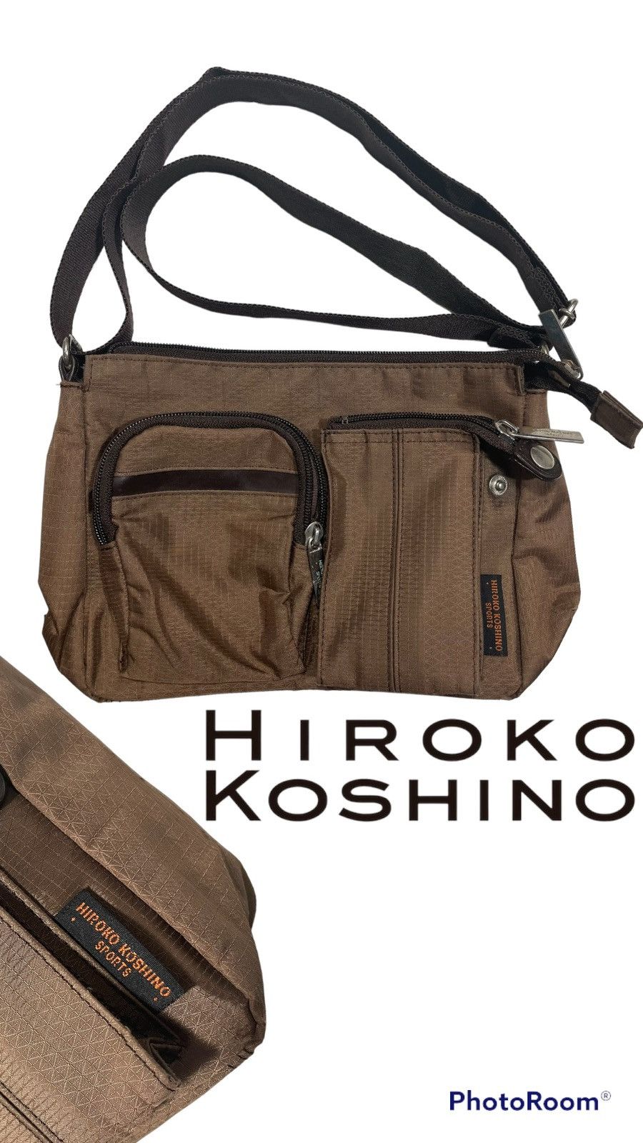 Designer × Hiroko Koshino Homme Vintage Hiroko Koshino homme sport japan sling crossbody bag Size ONE SIZE - 1 Thumbnail