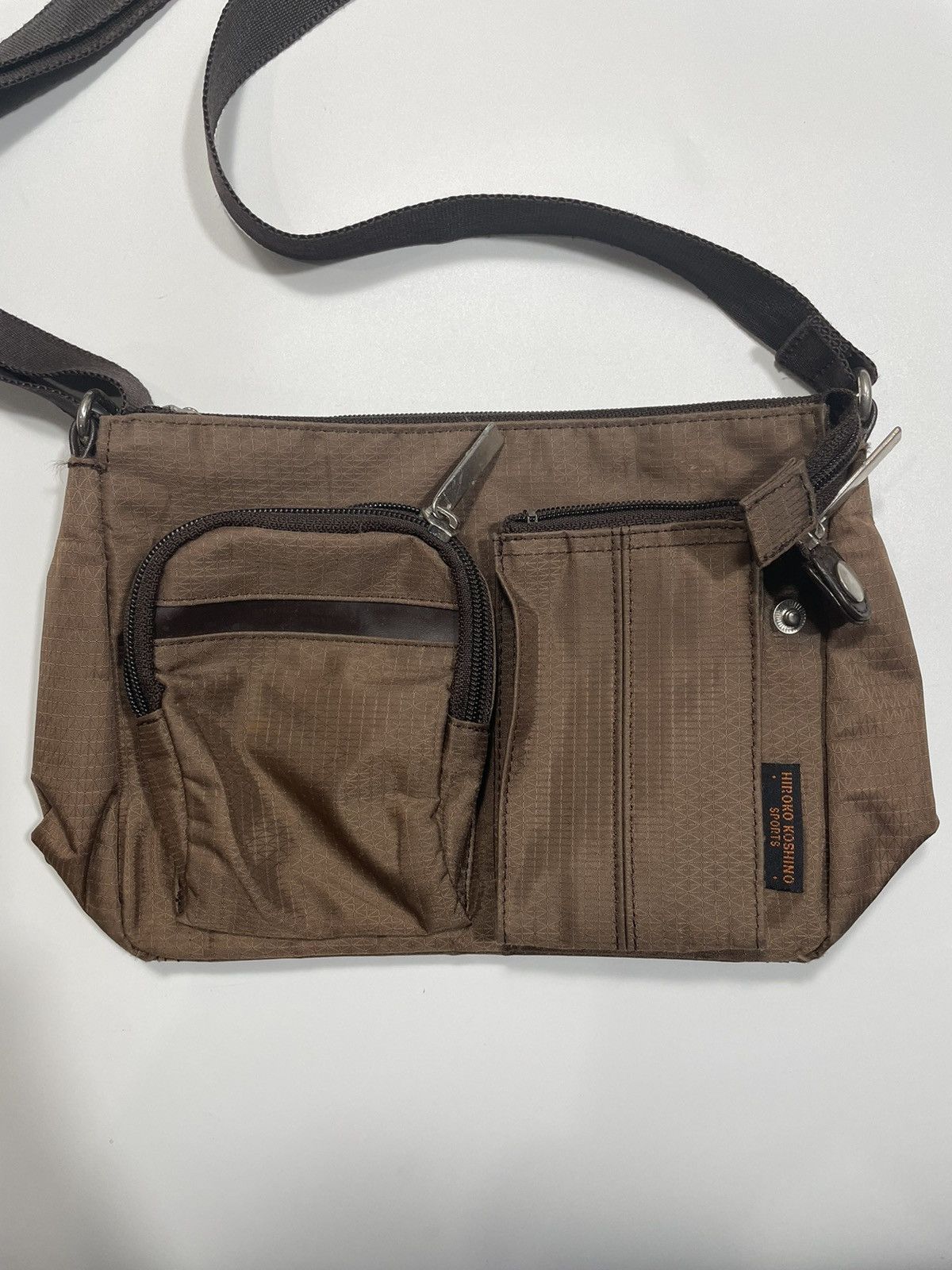 Designer × Hiroko Koshino Homme Vintage Hiroko Koshino homme sport japan sling crossbody bag Size ONE SIZE - 3 Thumbnail