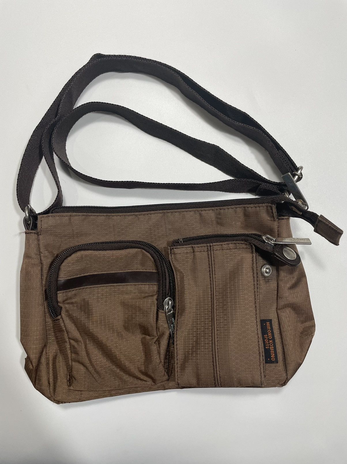 Designer × Hiroko Koshino Homme Vintage Hiroko Koshino homme sport japan sling crossbody bag Size ONE SIZE - 17 Thumbnail