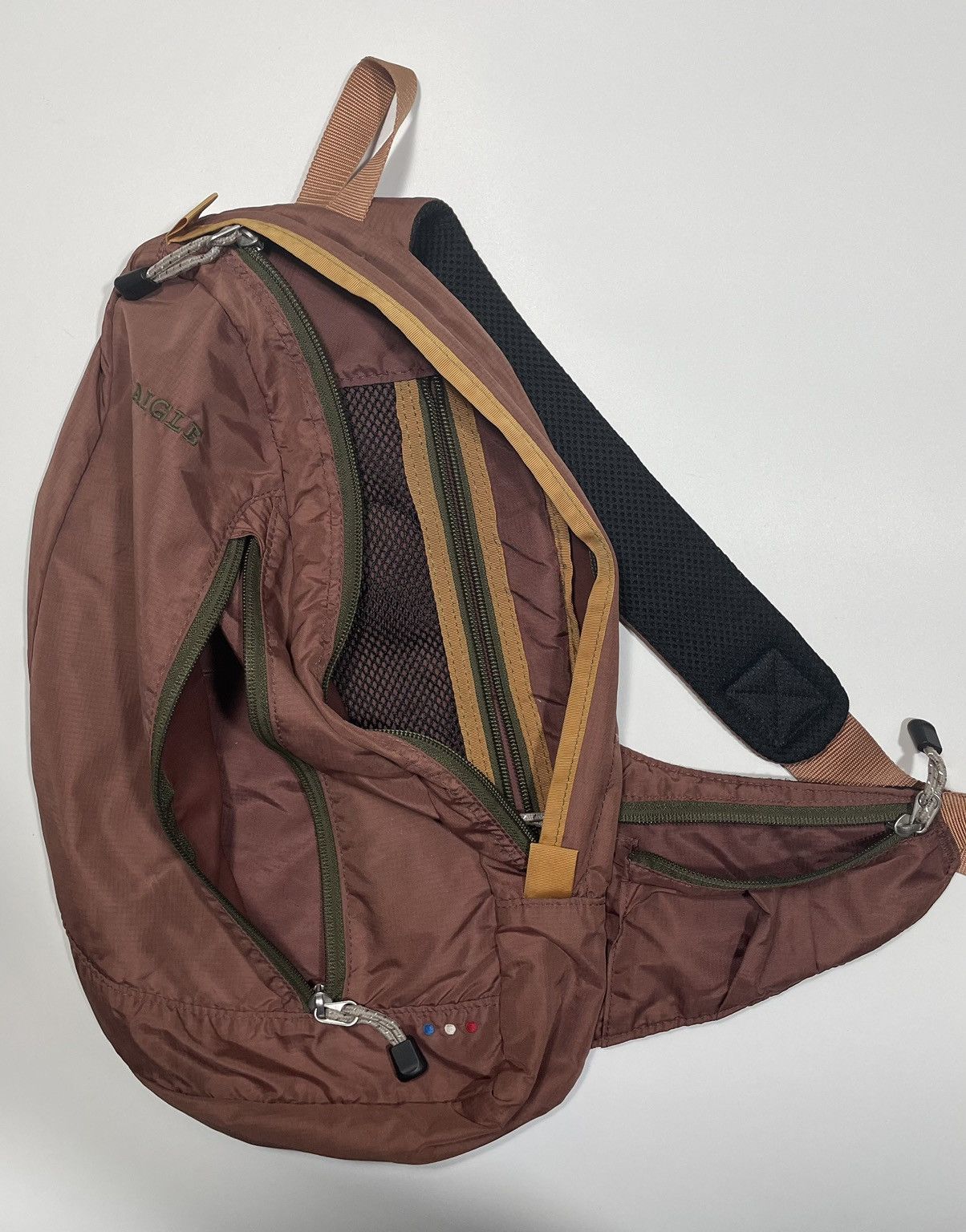 Aigle × Vintage Vintage Aigle Crossbody sling Bag messenger multi tech nude Size ONE SIZE - 3 Thumbnail