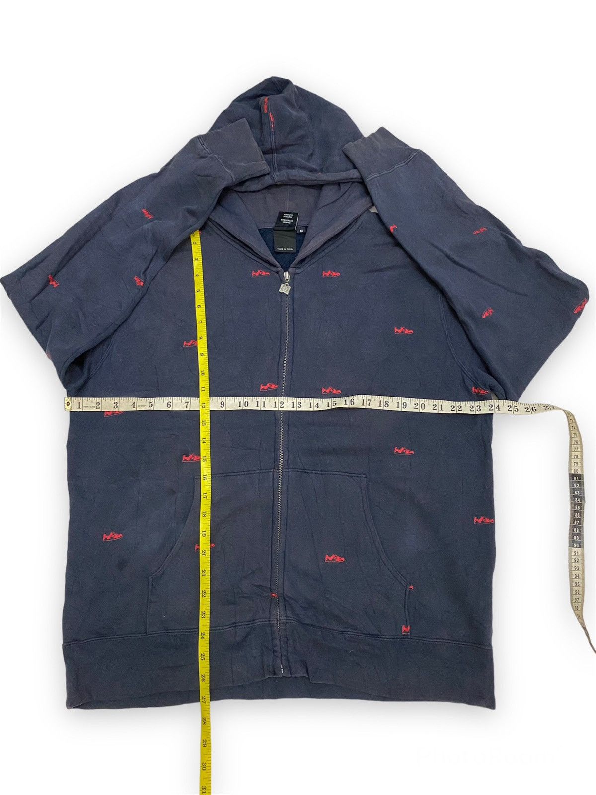 DC × Vintage DC Shoes Zip Hoodie Size US M / EU 48-50 / 2 - 4 Thumbnail