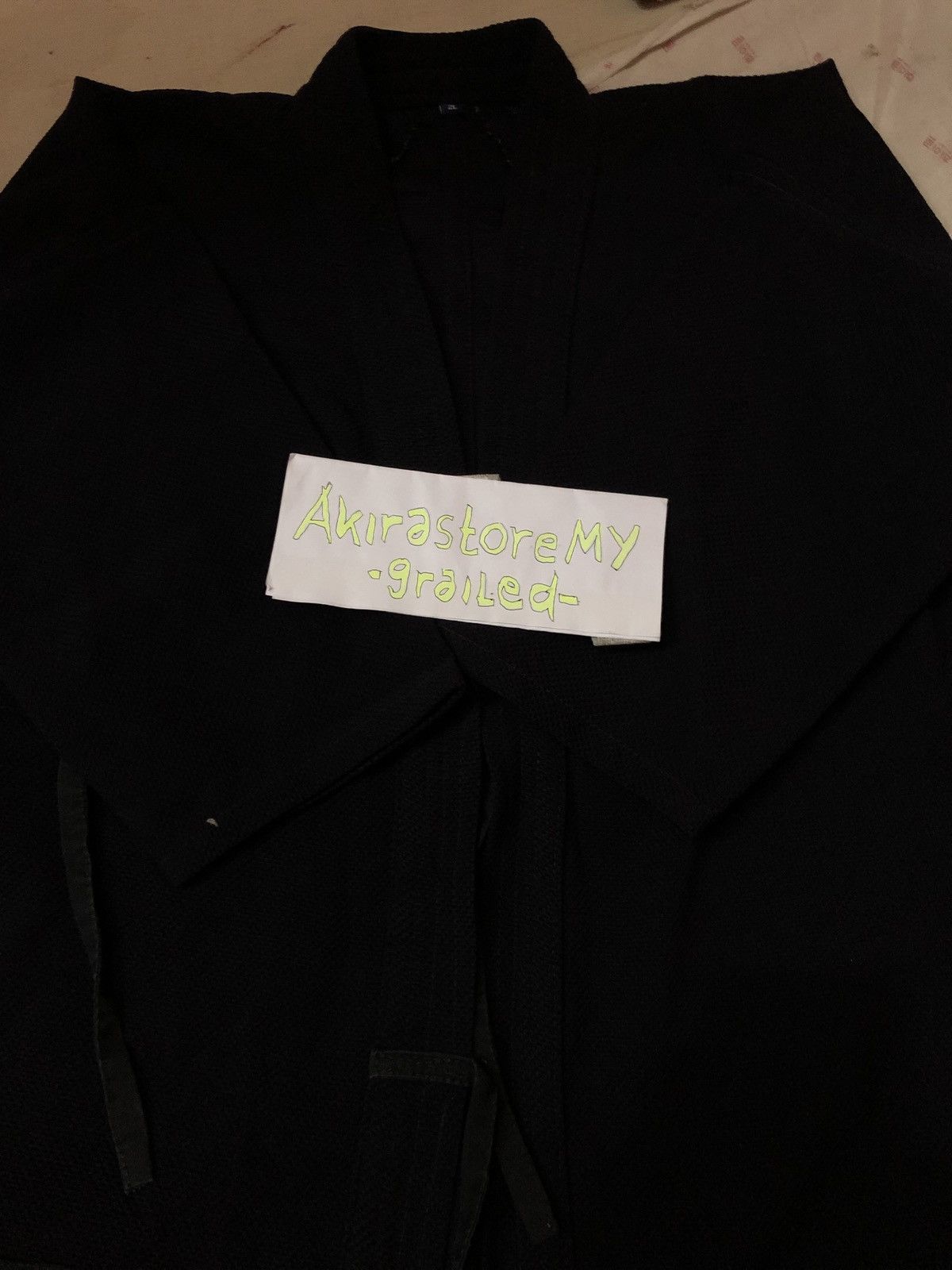 Japanese Brand Sashiko Kimono Japanese Traditional Noragi Sanjuro Size US XL / EU 56 / 4 - 8 Thumbnail