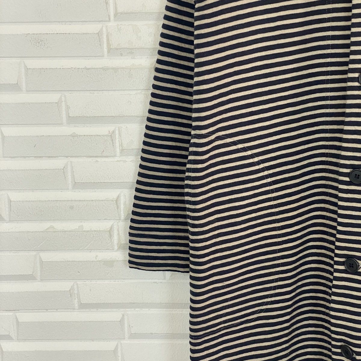 Y's Ys For Living Zebra Patchwork Long Cardi Coat Size US M / EU 48-50 / 2 - 3 Thumbnail
