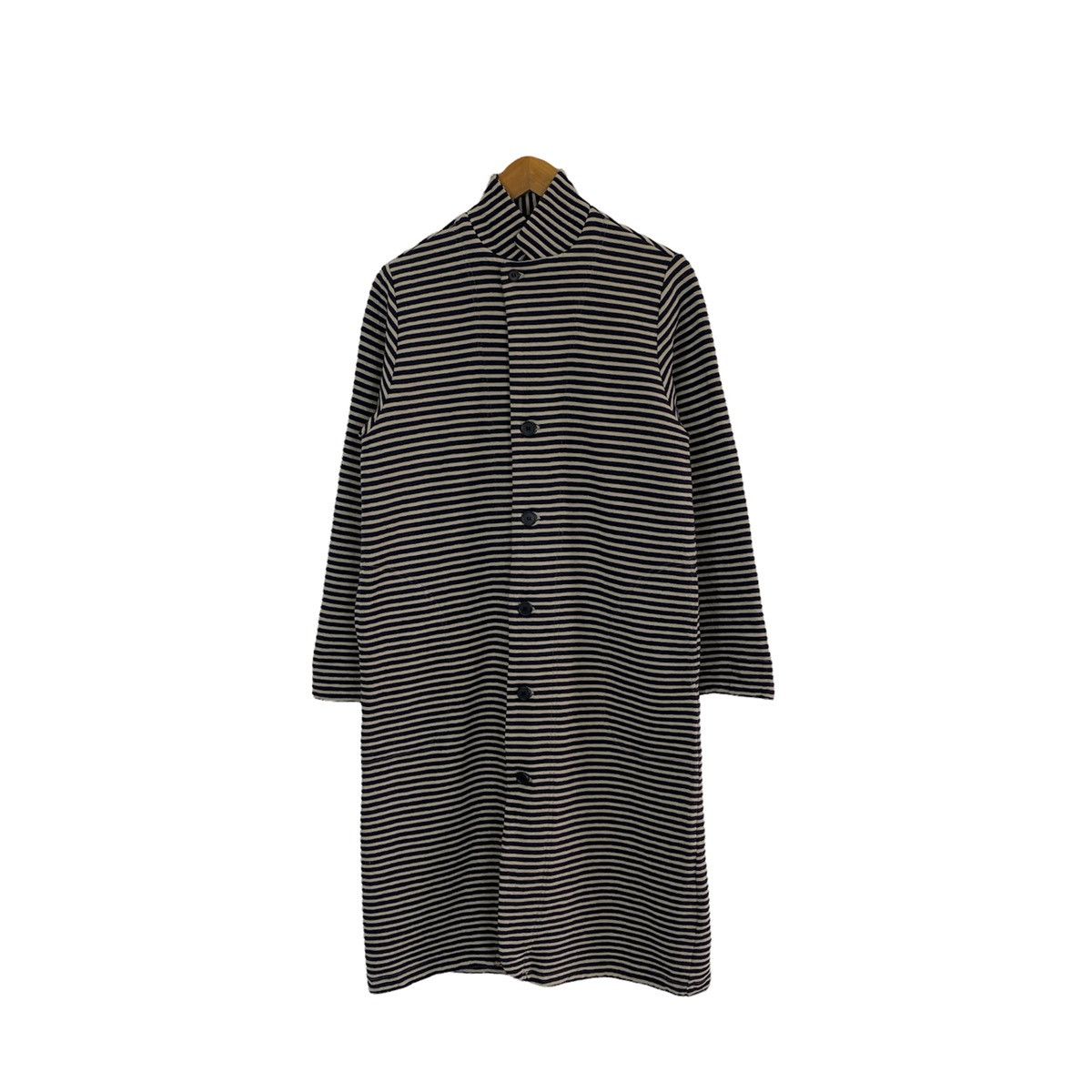 Y's Ys For Living Zebra Patchwork Long Cardi Coat Size US M / EU 48-50 / 2 - 1 Thumbnail