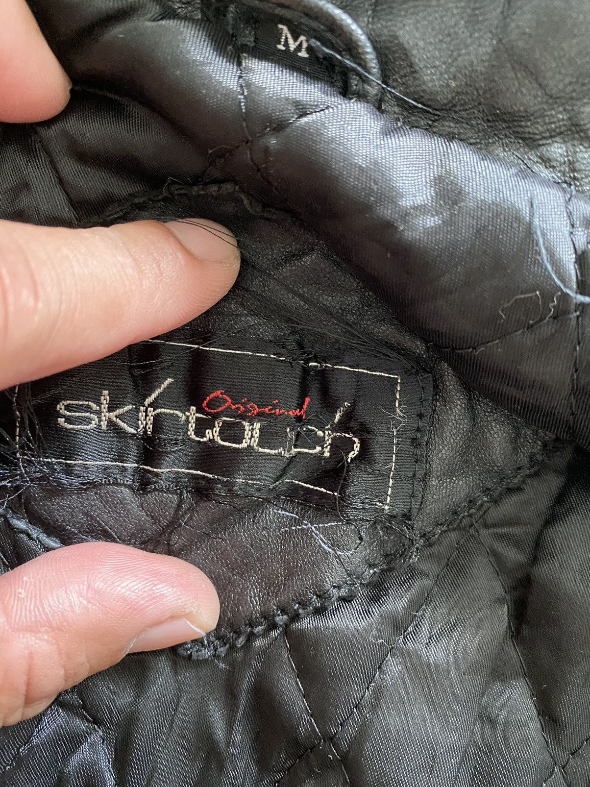 Branded Leather Vintage 70's asap rocky Leather design bomber jacket rare Size US L / EU 52-54 / 3 - 22 Thumbnail