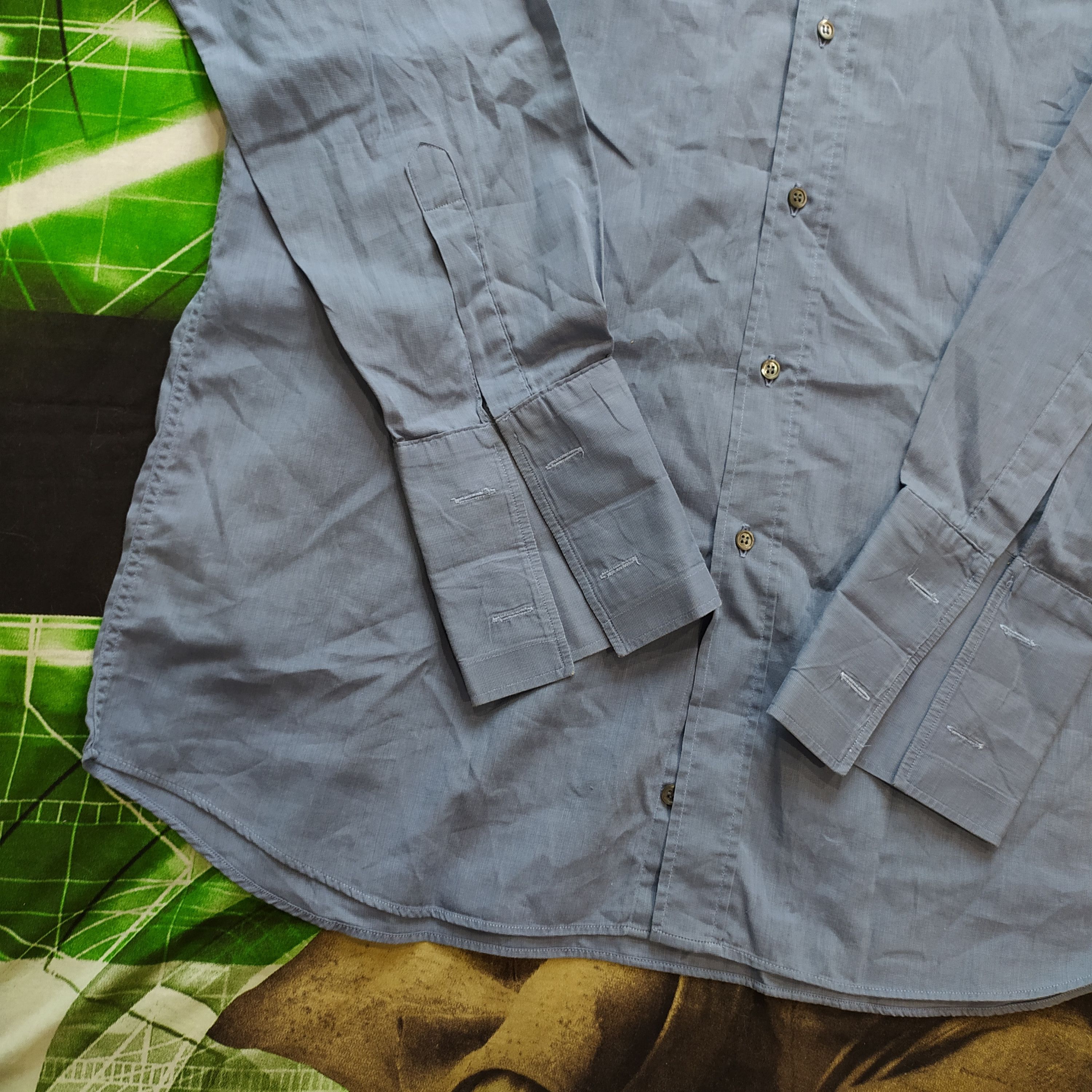 Christian Dior Monsieur × Vintage Vintage 90s Christian Dior logo Cotton Luxury Shirt Size US L / EU 52-54 / 3 - 4 Thumbnail