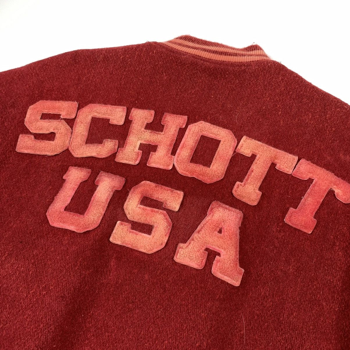 Schott × Vintage Schott N.Y.C Most iconic Varsity Jacket Size US M / EU 48-50 / 2 - 19 Thumbnail