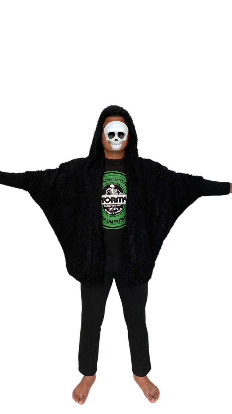 Japanese Brand × Rei Kawakubo Vintage Cardigan Japan design sherpa fleece Betwing Jacket Size US L / EU 52-54 / 3 - 3 Thumbnail