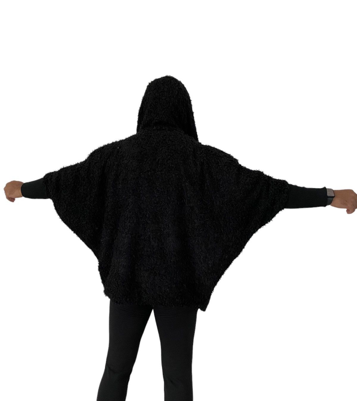 Japanese Brand × Rei Kawakubo Vintage Cardigan Japan design sherpa fleece Betwing Jacket Size US L / EU 52-54 / 3 - 5 Thumbnail