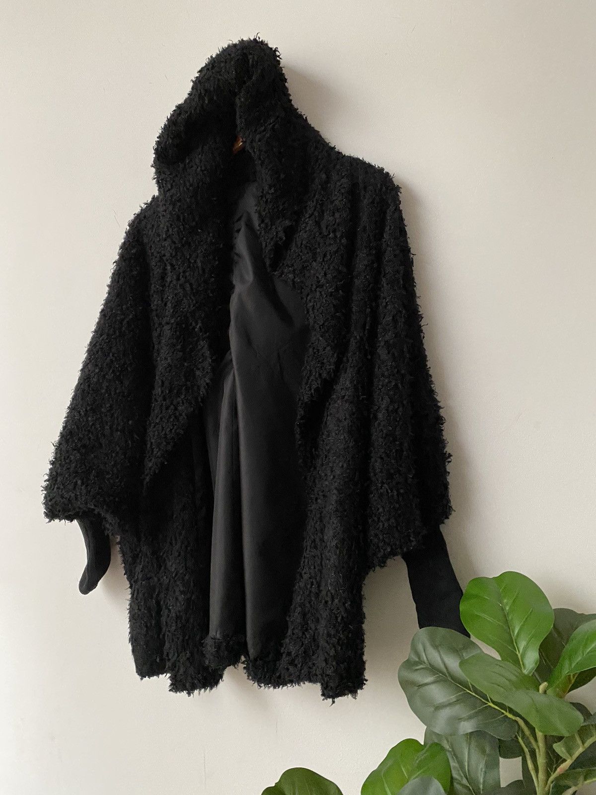 Japanese Brand × Rei Kawakubo Vintage Cardigan Japan design sherpa fleece Betwing Jacket Size US L / EU 52-54 / 3 - 10 Thumbnail