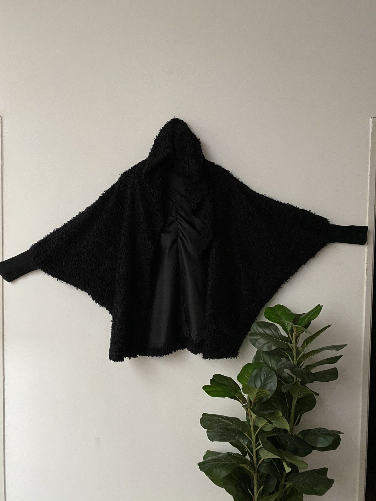 Japanese Brand × Rei Kawakubo Vintage Cardigan Japan design sherpa fleece Betwing Jacket Size US L / EU 52-54 / 3 - 7 Thumbnail