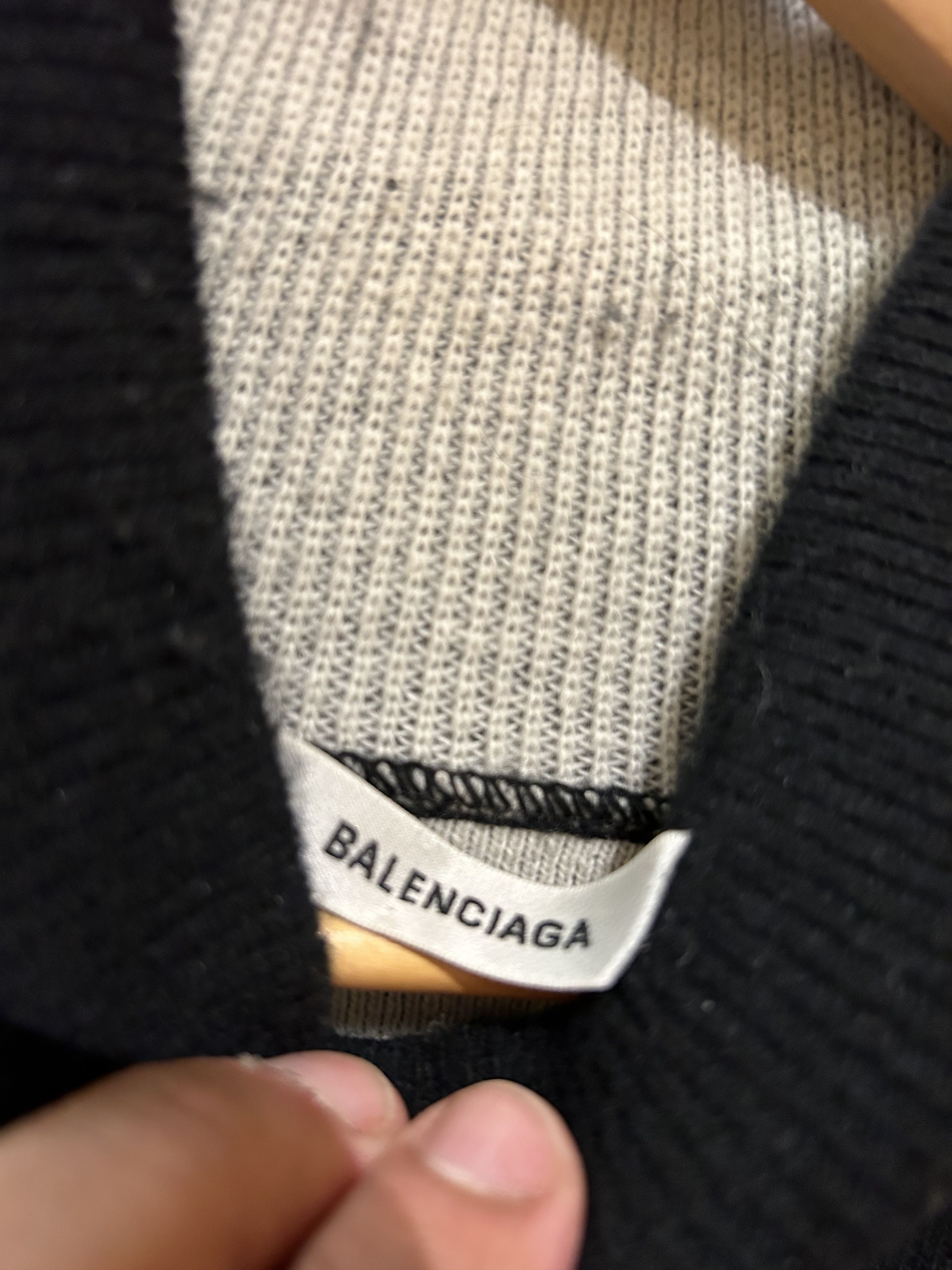 Balenciaga Logo Football Kit Turtle Neck Sweater Size US M / EU 48-50 / 2 - 3 Thumbnail