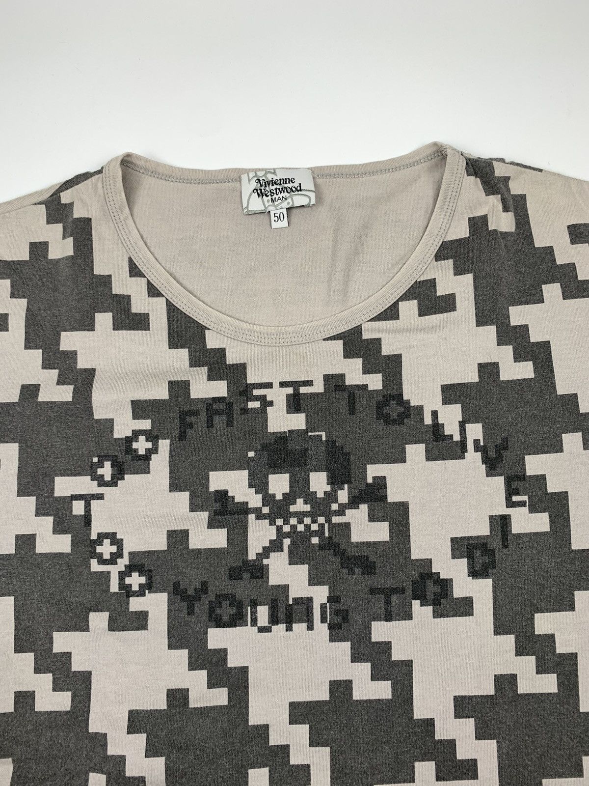 Vivienne Westwood Vivienne Westwood Man Digital Brick Fullprint Tee Size US L / EU 52-54 / 3 - 5 Thumbnail