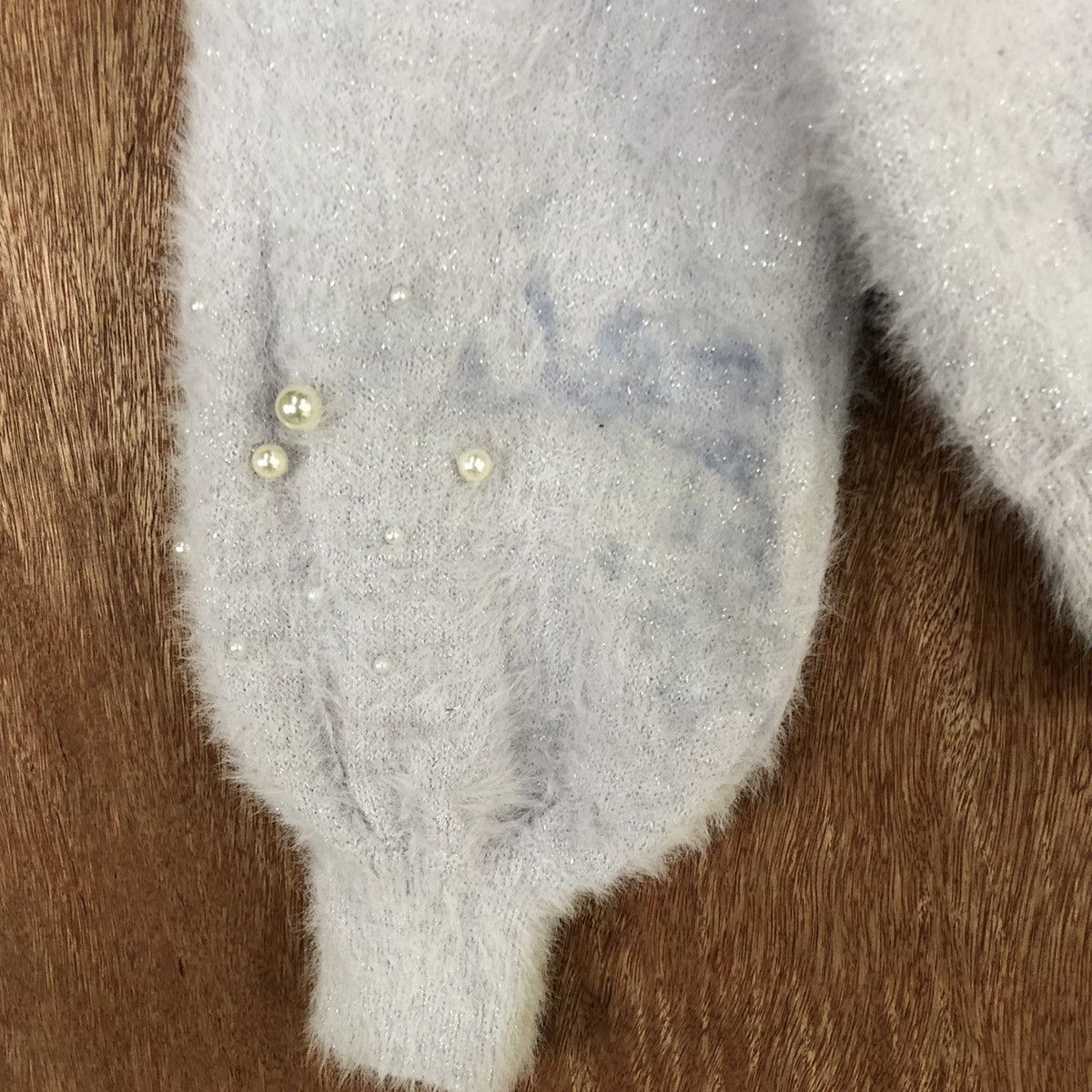 Homespun Knitwear × Index Index Light Purple Mohair Baggy Knitwear #0452 Size US M / EU 48-50 / 2 - 6 Thumbnail