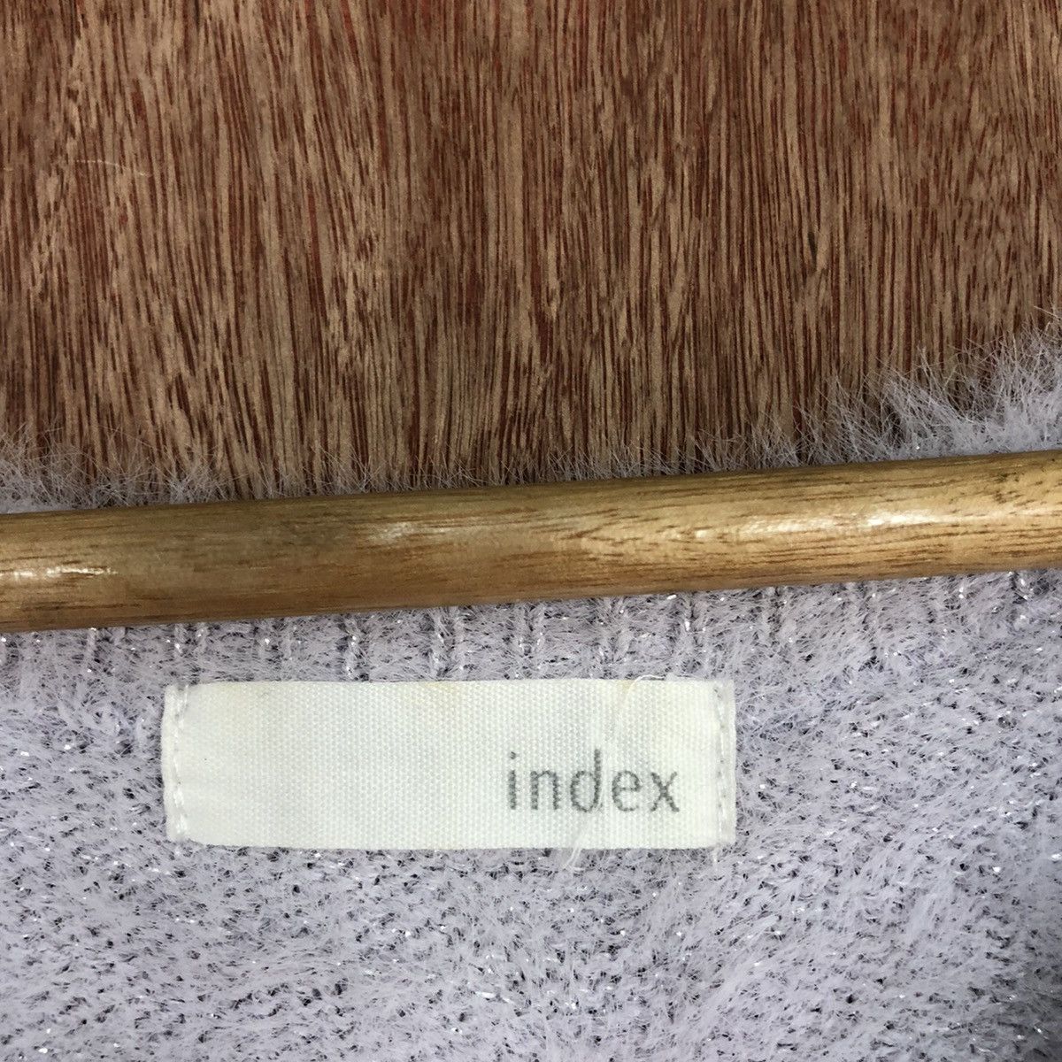 Homespun Knitwear × Index Index Light Purple Mohair Baggy Knitwear #0452 Size US M / EU 48-50 / 2 - 8 Thumbnail
