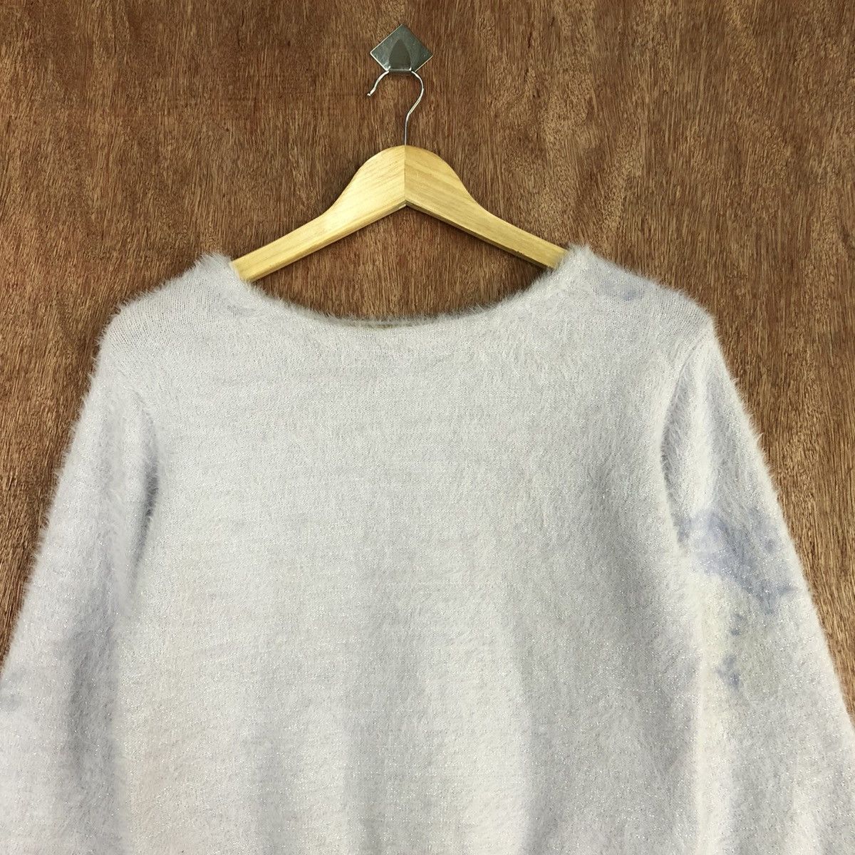 Homespun Knitwear × Index Index Light Purple Mohair Baggy Knitwear #0452 Size US M / EU 48-50 / 2 - 2 Thumbnail