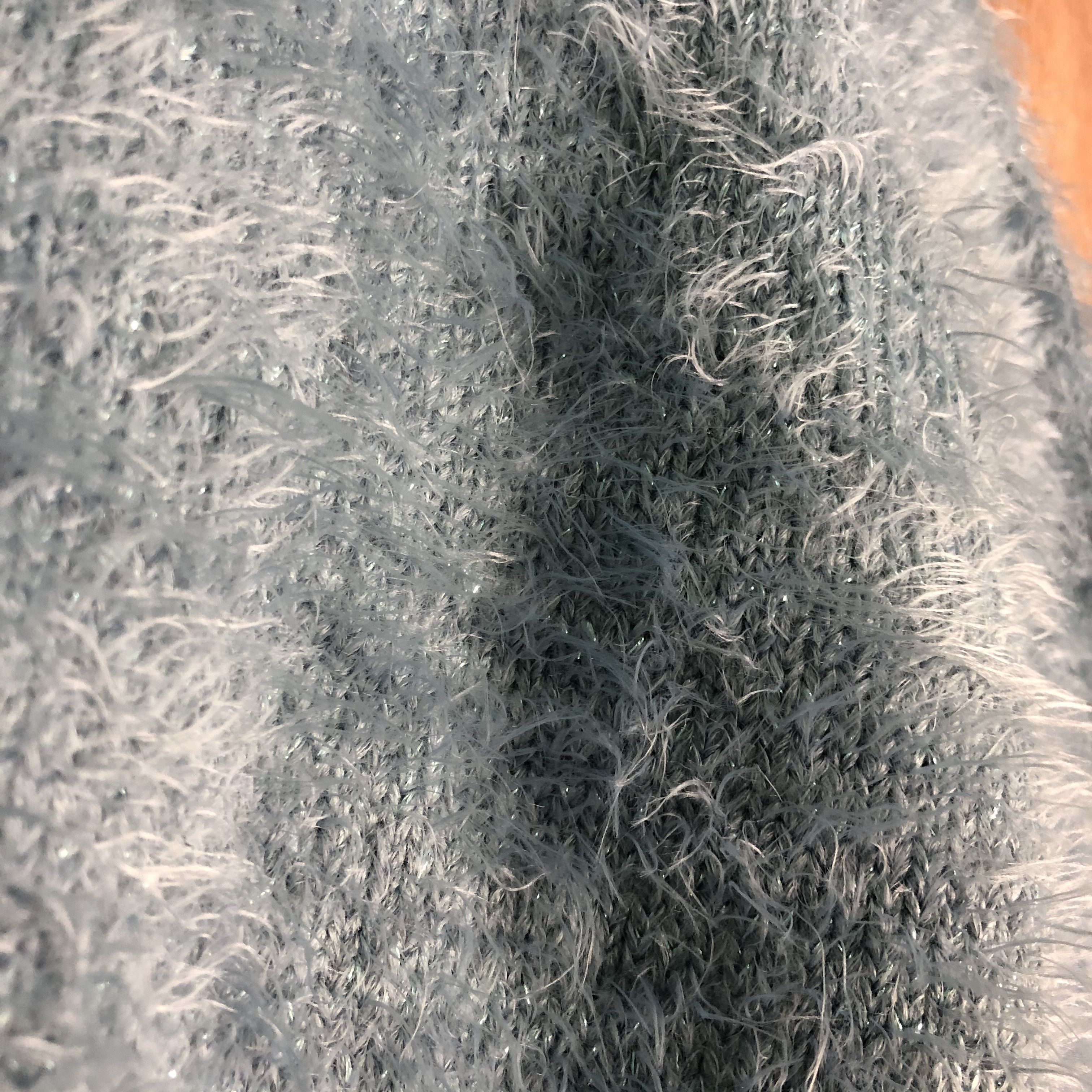 Japanese Brand Japan GU Blue Shag Shaggy Mohair Knitwear Size US M / EU 48-50 / 2 - 8 Thumbnail