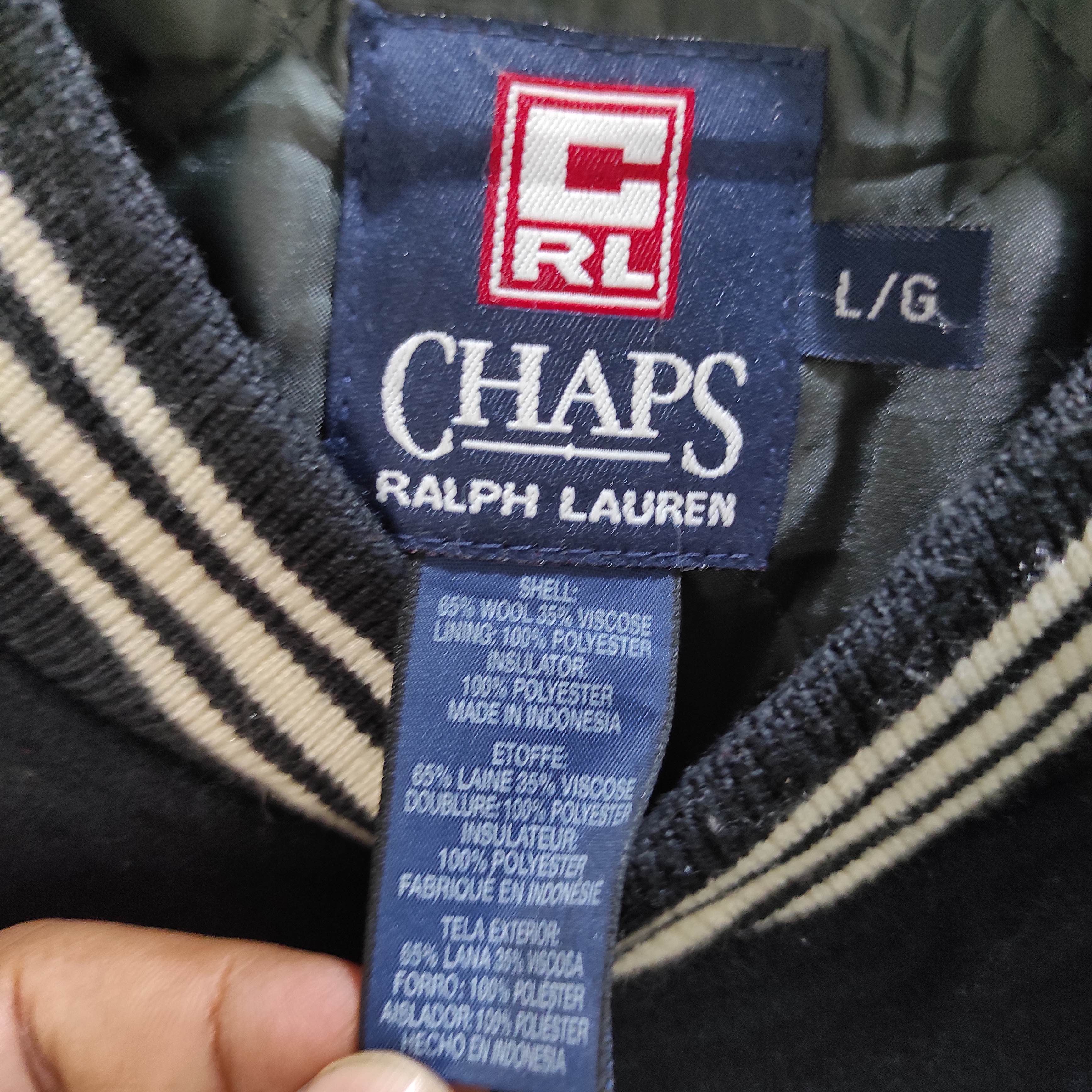 Chaps Ralph Lauren Vintage Chaps Ralph Lauren Wool Varsity Jacket Size US L / EU 52-54 / 3 - 9 Thumbnail