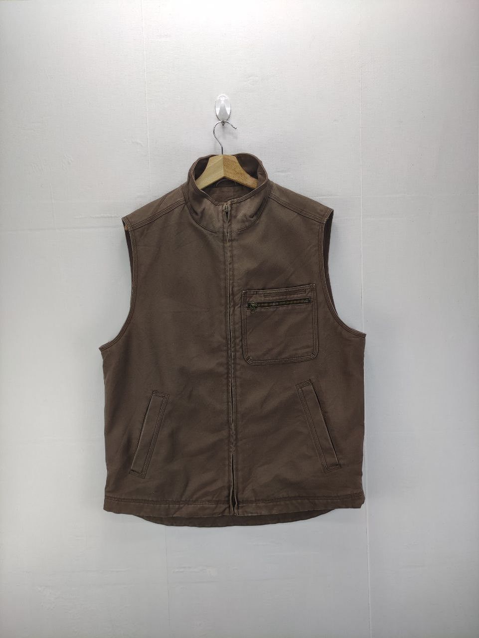 L.L. Bean Vintage LL.Bean Wool denim lining vest Size US L / EU 52-54 / 3 - 1 Thumbnail