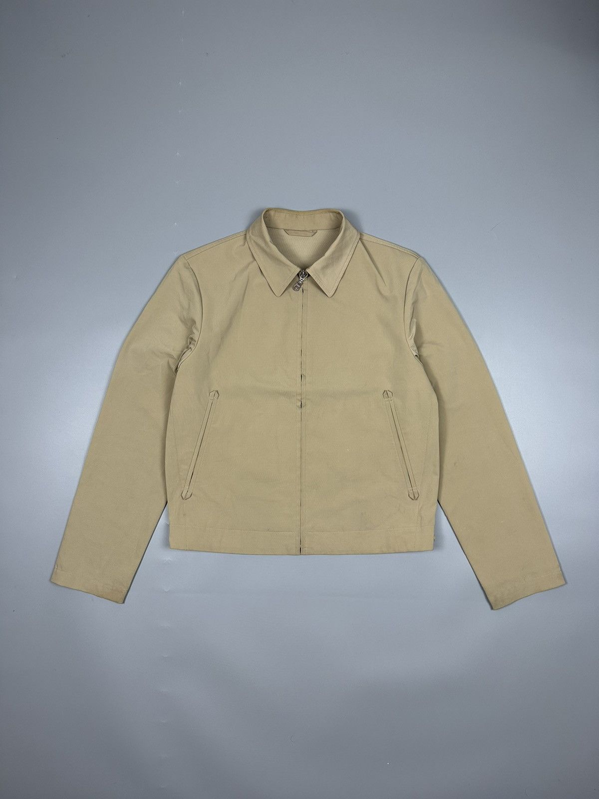 image of Yohji Yamamoto A.a.r Durban Light Poly Jacket in Beige, Men's (Size Medium)