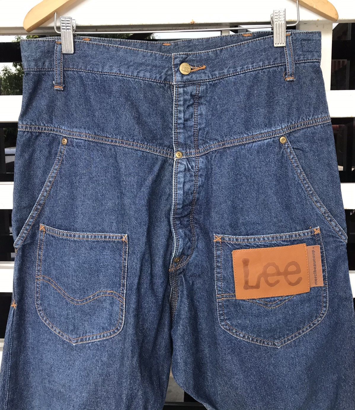 Issey Miyake × Lee × mercibeaucoup Lee X Mercebeaucoup Jeans by Issey Miyake Size US 33 - 4 Thumbnail
