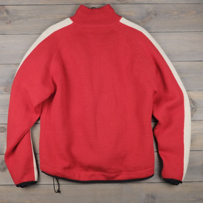 Coloured Cable Knit Sweater Peak Performance red quarterzip sweater ...