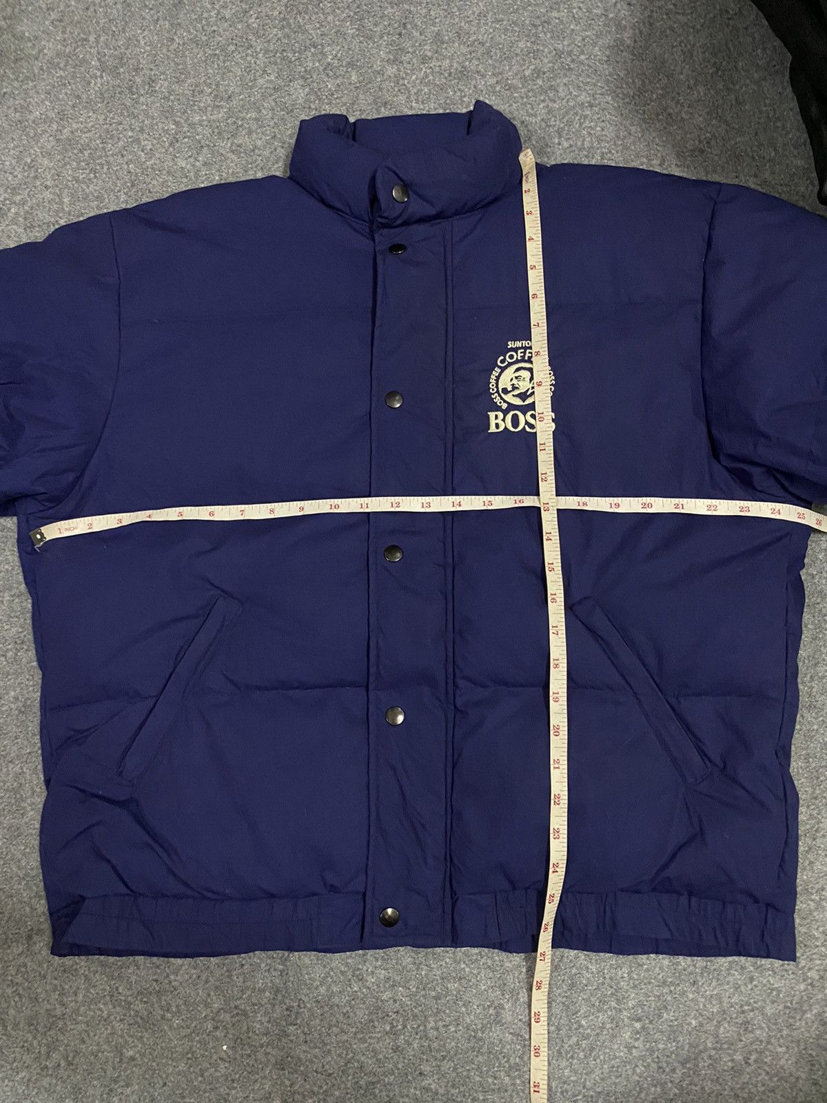 Japanese Brand × Vintage Suntory Coffee Boss Puffer Down Jacket Size US M / EU 48-50 / 2 - 7 Thumbnail