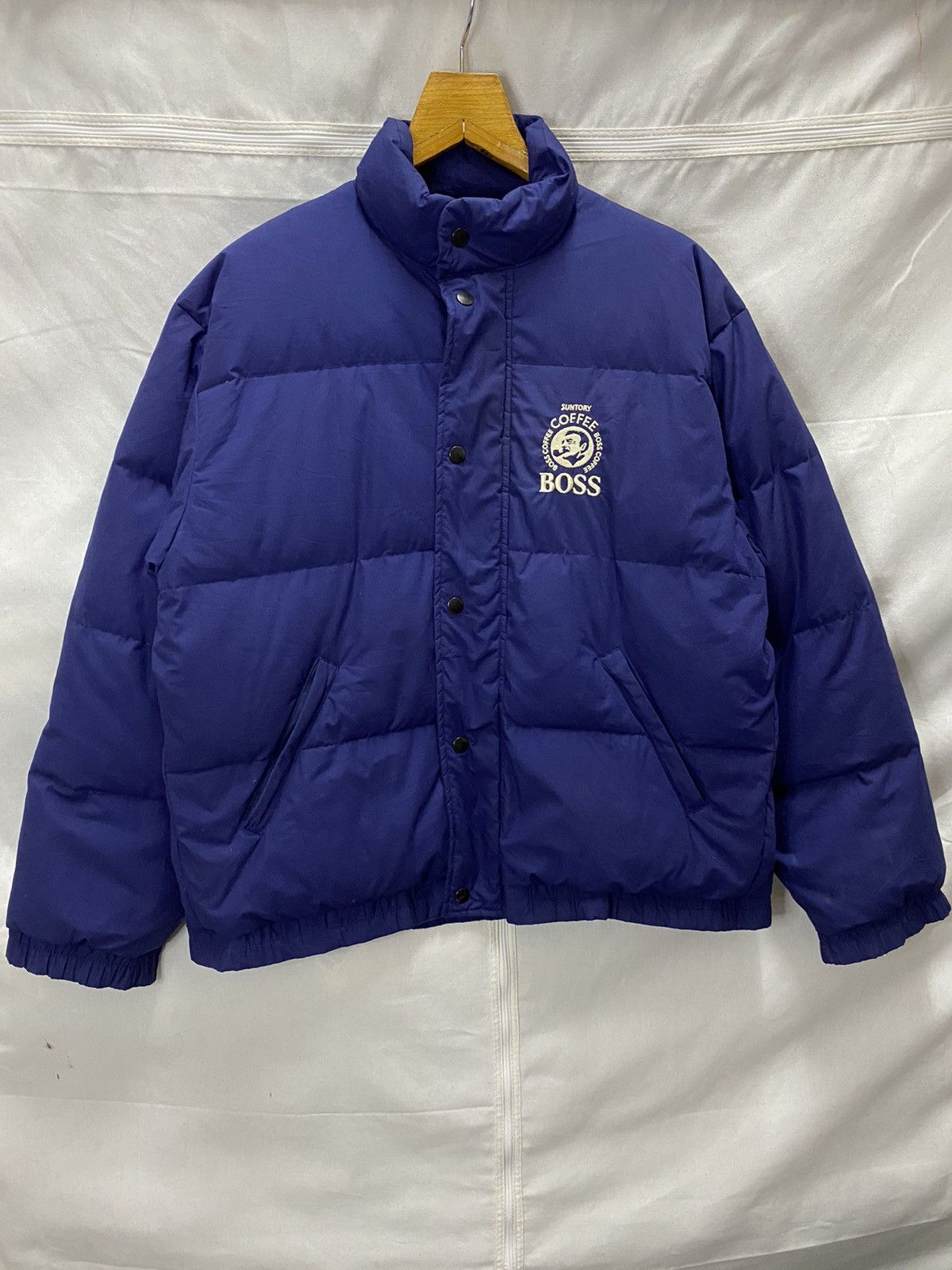 Japanese Brand × Vintage Suntory Coffee Boss Puffer Down Jacket Size US M / EU 48-50 / 2 - 1 Thumbnail