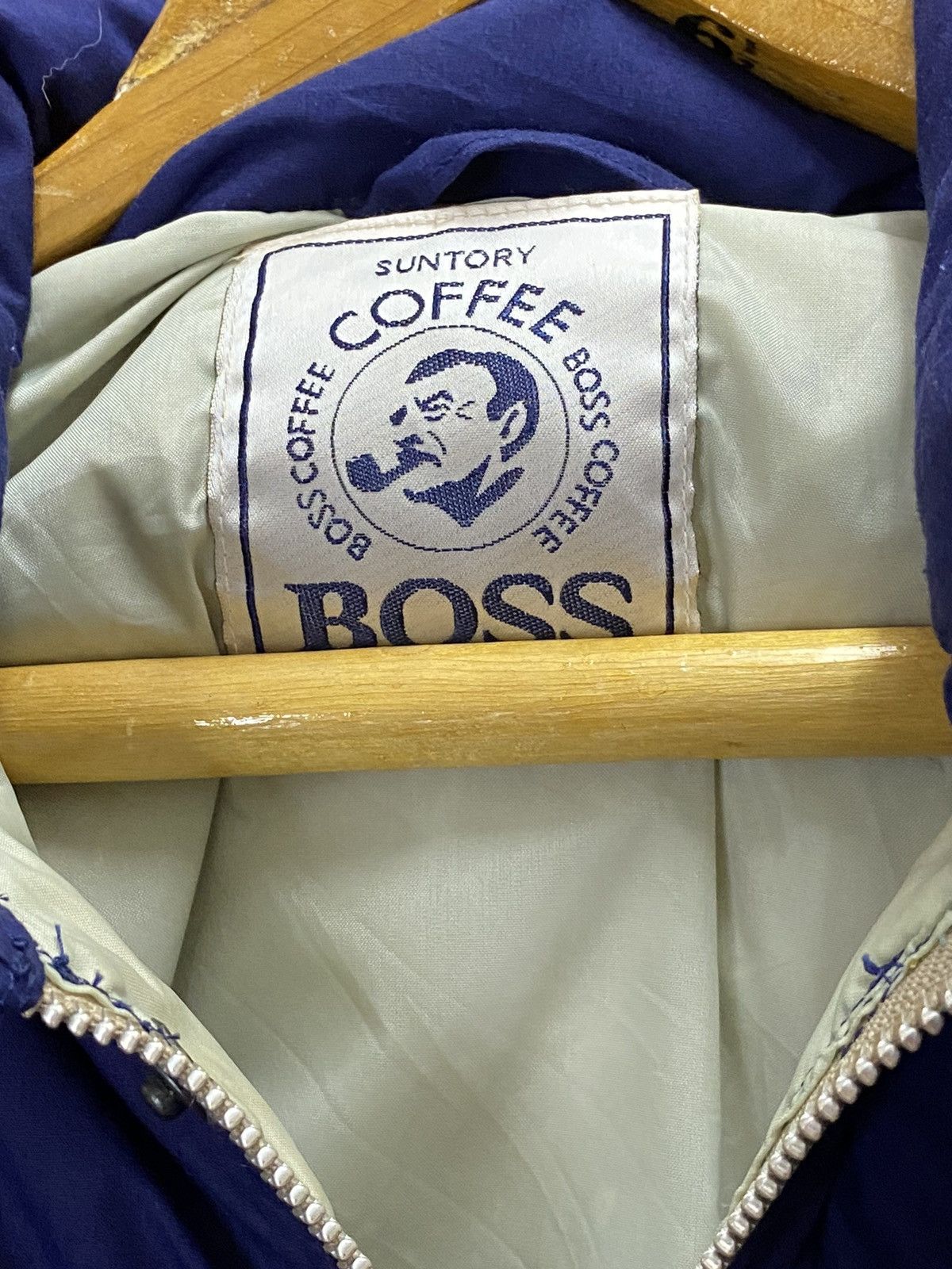 Japanese Brand × Vintage Suntory Coffee Boss Puffer Down Jacket Size US M / EU 48-50 / 2 - 4 Thumbnail