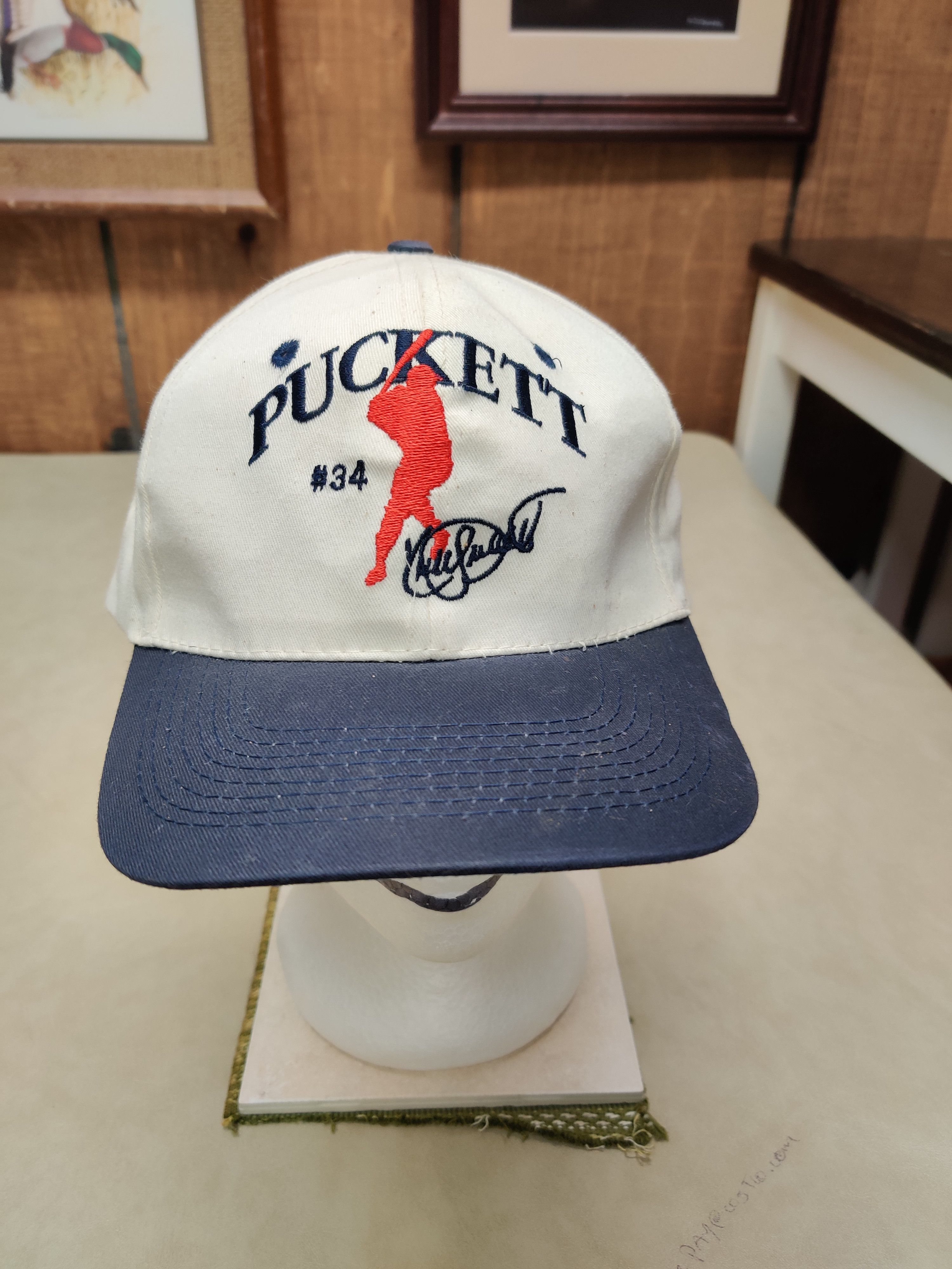 Casquette Trucker Vintage Puckett's Sports - Kirby Puckett Minnesota Twins - Années 70/80 - Neuf Sans étiquette