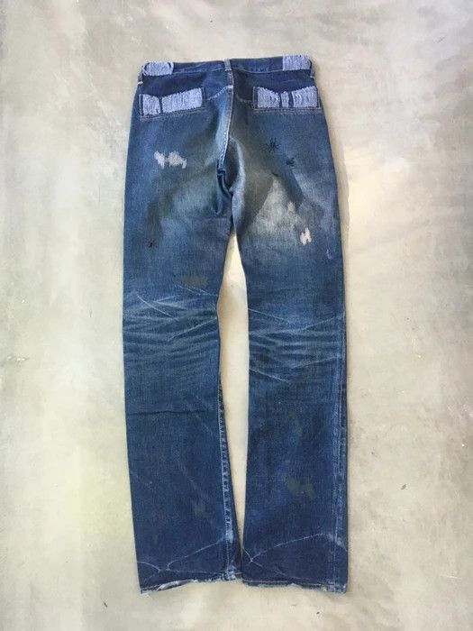 Undercover Undercover A/W06 "BBV GURUGURU" Insect Bug Denim Jeans Size US 30 / EU 46 - 2 Thumbnail