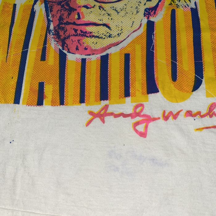 Handmade 80S ANDY WARHOL BOOTLEG HANDPRINT T-SHIRT | Grailed