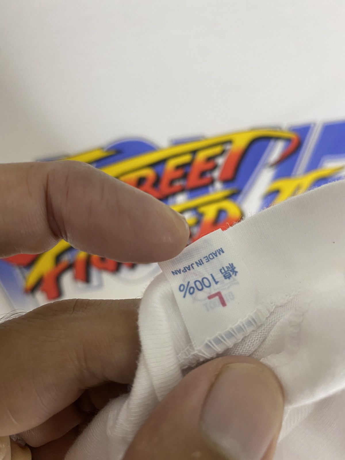 Anime Vintage rare street fighter 2 capcom Size US L / EU 52-54 / 3 - 5 Thumbnail