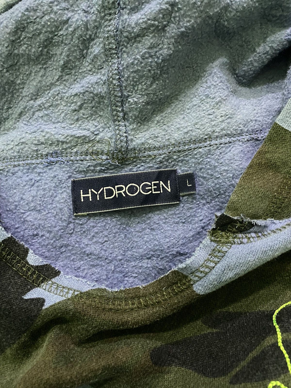 HYDROGEN × Hysteric Glamour Hydrogen camo streetwear hoodie Size US L / EU 52-54 / 3 - 6 Thumbnail