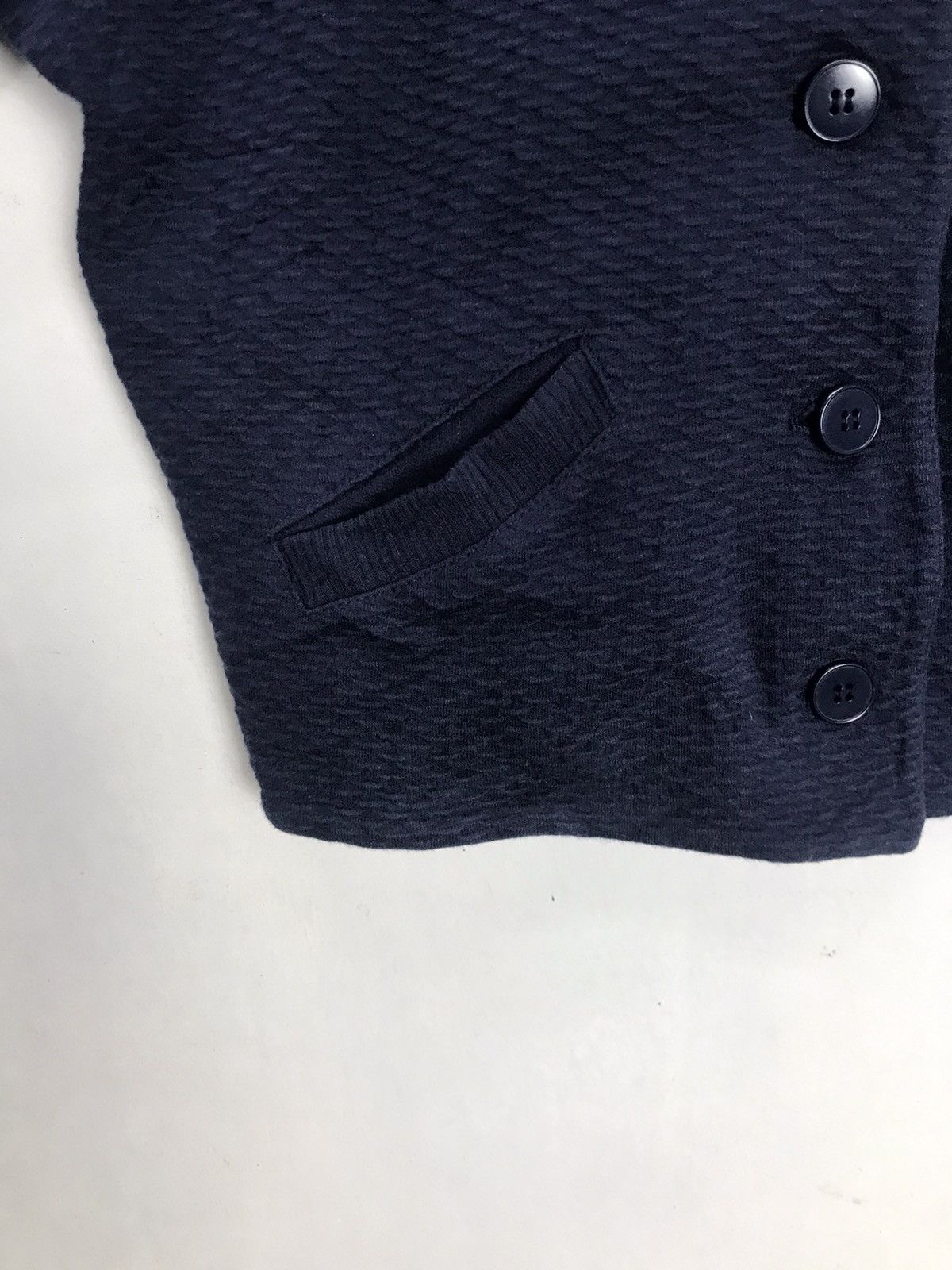 agnes b. Made in France Agnes B. Button Crop Top Jacket Size S / US 4 / IT 40 - 7 Thumbnail
