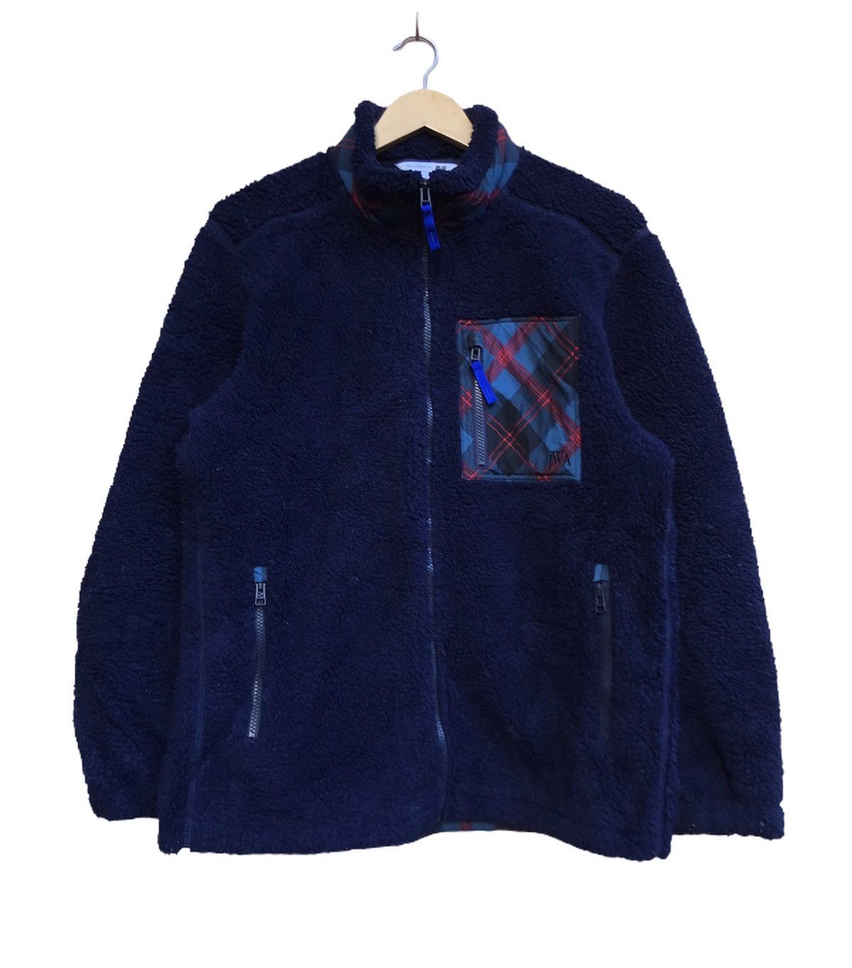JW Anderson J.W.Anderson Uniqlo Deep Pile Retro X Sherpa Jacket Size US M / EU 48-50 / 2 - 1 Thumbnail