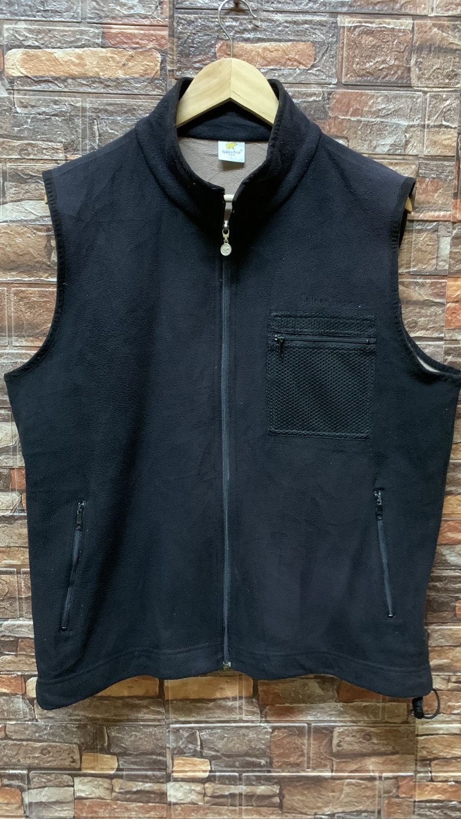 GOLDEN BEAR VEST FLEECE STREETWEAR