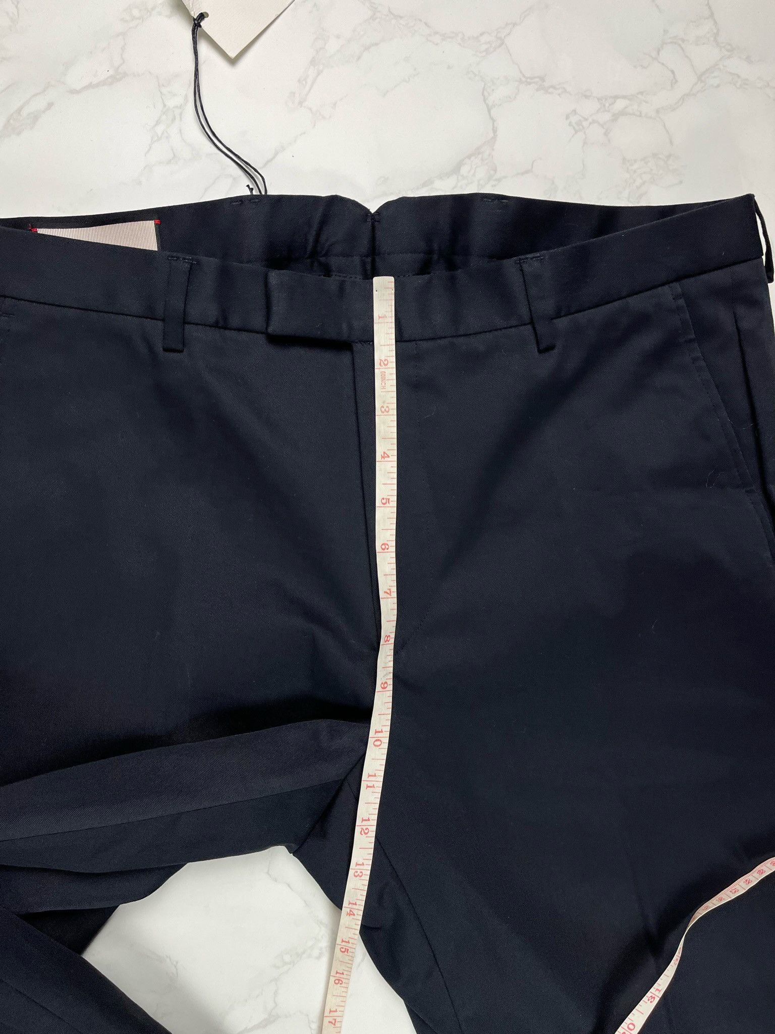 Gucci 🔥65% OFF🔥 Gucci Formal Loop Stretch Gabardine Black Pants Size US 36 / EU 52 - 3 Thumbnail