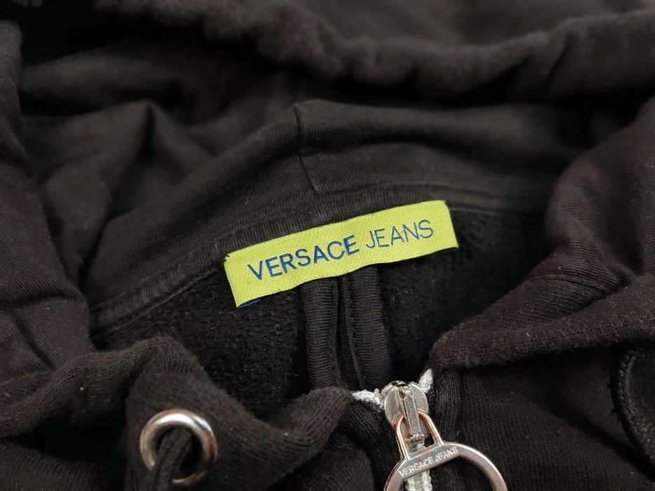 Versace Jeans Couture Versace Jeans Couture Length lacquered Black Hooded Jacket Size US M / EU 48-50 / 2 - 9 Thumbnail