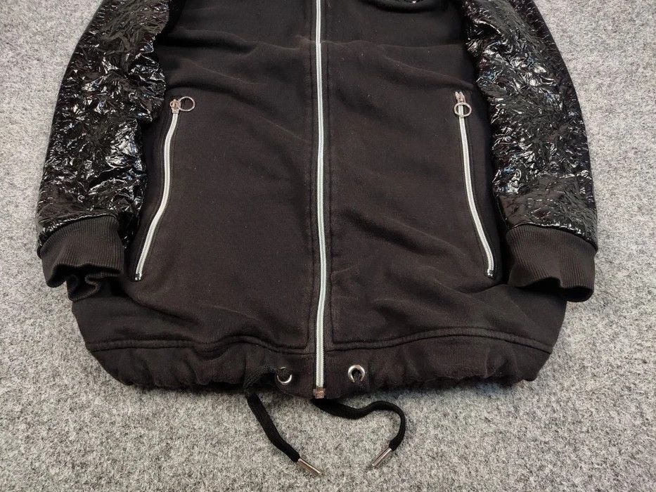 Versace Jeans Couture Versace Jeans Couture Length lacquered Black Hooded Jacket Size US M / EU 48-50 / 2 - 4 Thumbnail