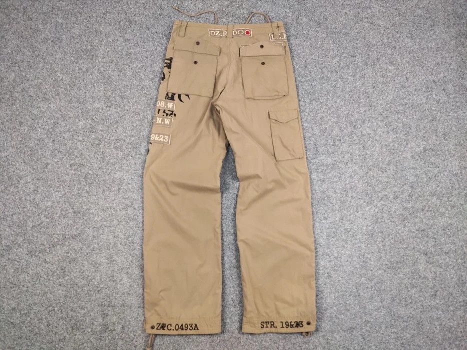 Japanese Brand VTG Dragon Hysteric Glamour Junya Style JetLag Cargo Pants Size US 34 / EU 50 - 6 Thumbnail