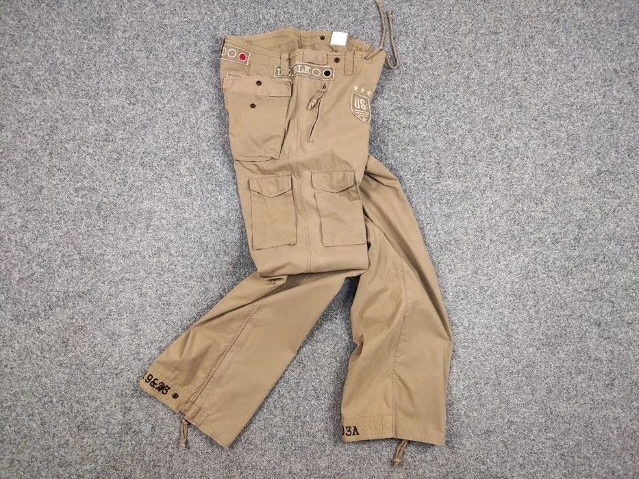 Japanese Brand VTG Dragon Hysteric Glamour Junya Style JetLag Cargo Pants Size US 34 / EU 50 - 7 Thumbnail