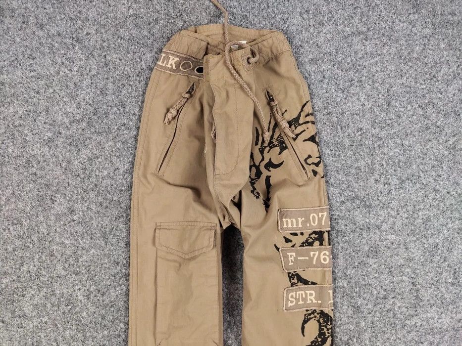 Japanese Brand VTG Dragon Hysteric Glamour Junya Style JetLag Cargo Pants Size US 34 / EU 50 - 4 Thumbnail