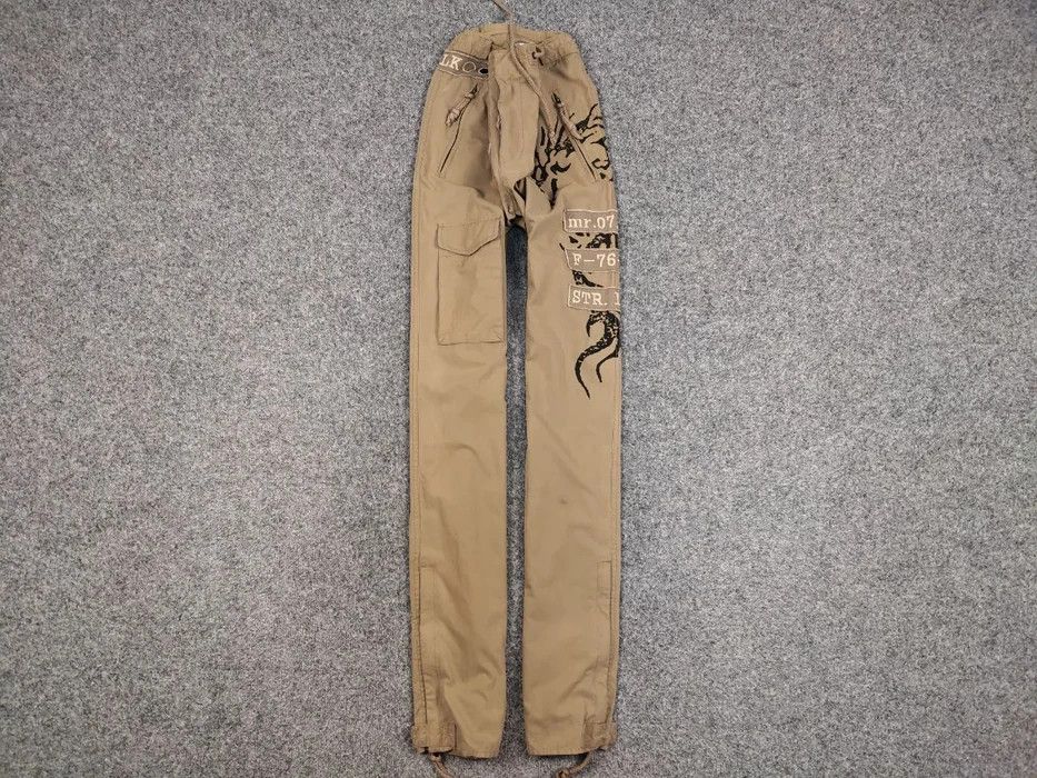 Japanese Brand VTG Dragon Hysteric Glamour Junya Style JetLag Cargo Pants Size US 34 / EU 50 - 2 Thumbnail