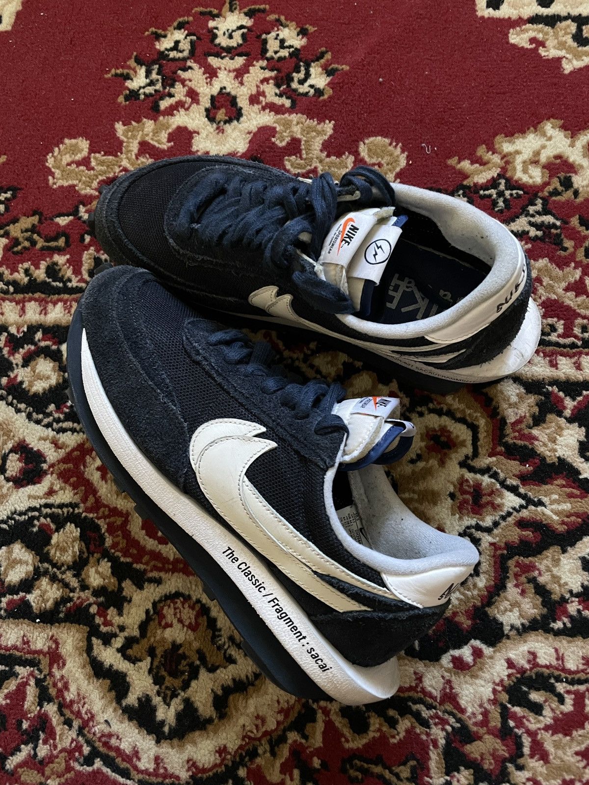 Nike Sacai Waffle Fragment | Grailed