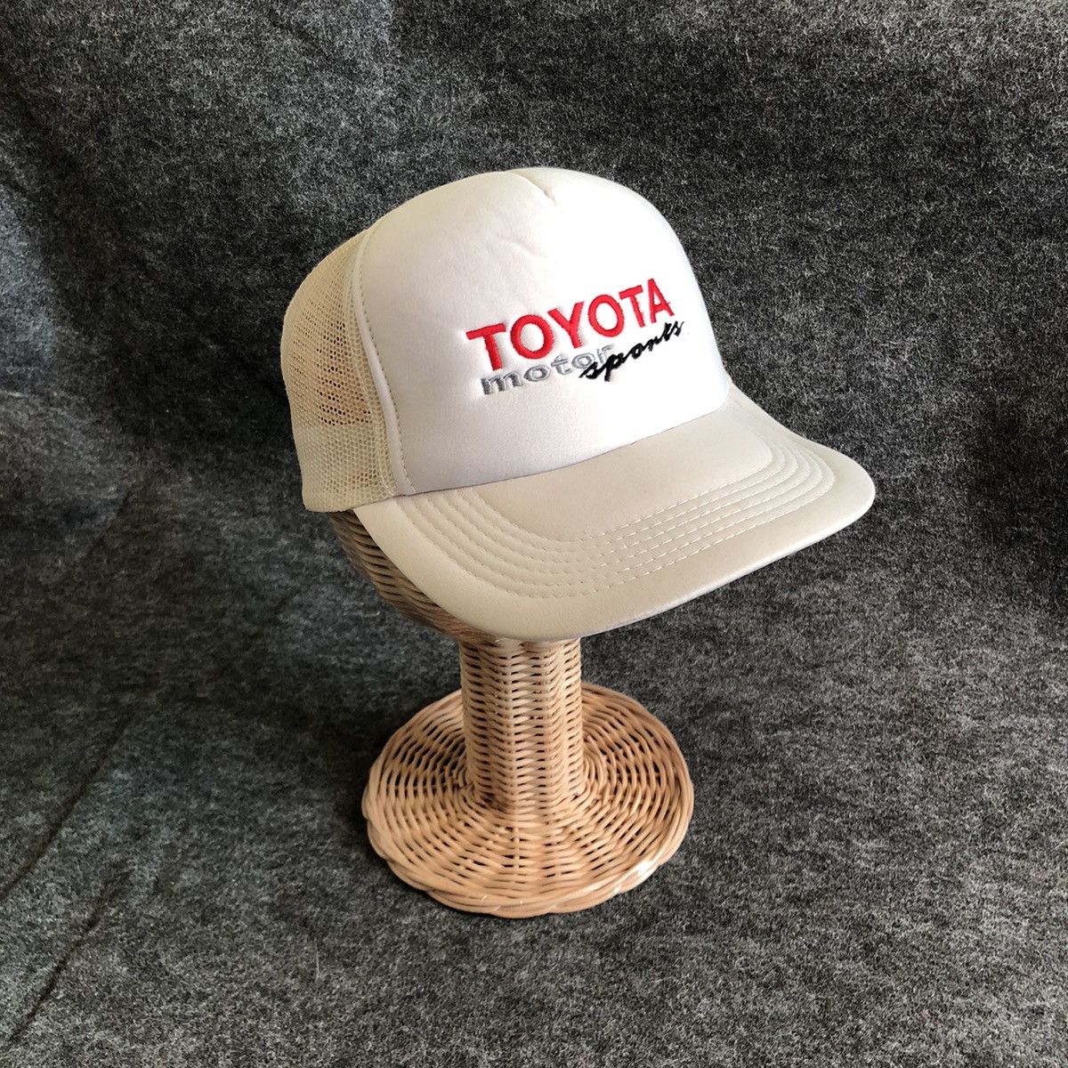 image of Gear For Sports x Racing Vintage Trucker Hat Toyota Motorsports Racing in White, Men's