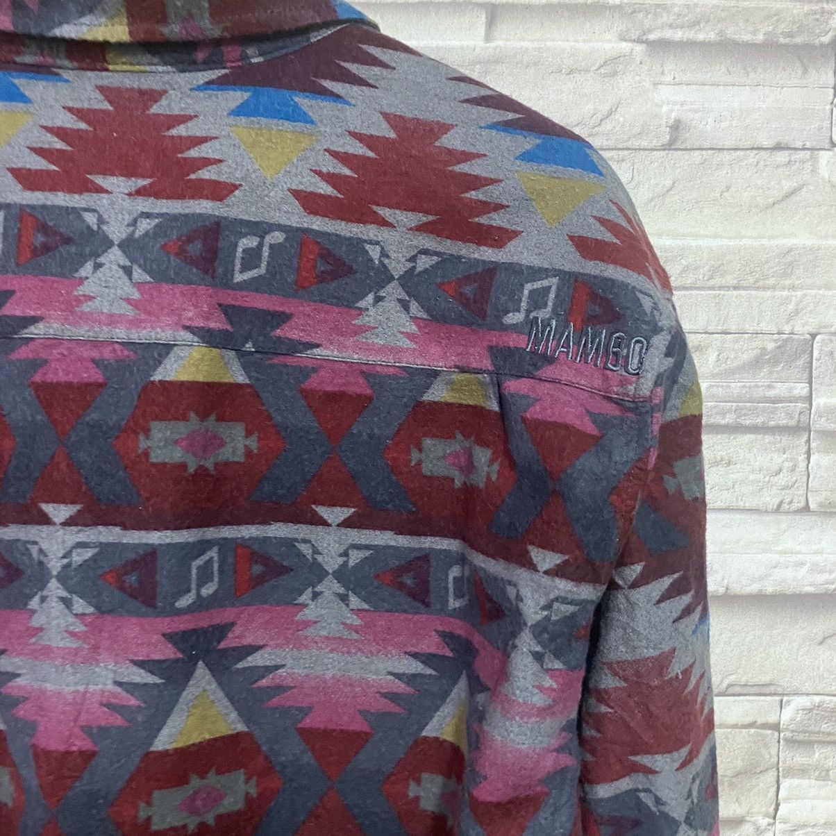 Mambo Mambo Flannel Aztec Navajo Size US L / EU 52-54 / 3 - 11 Thumbnail